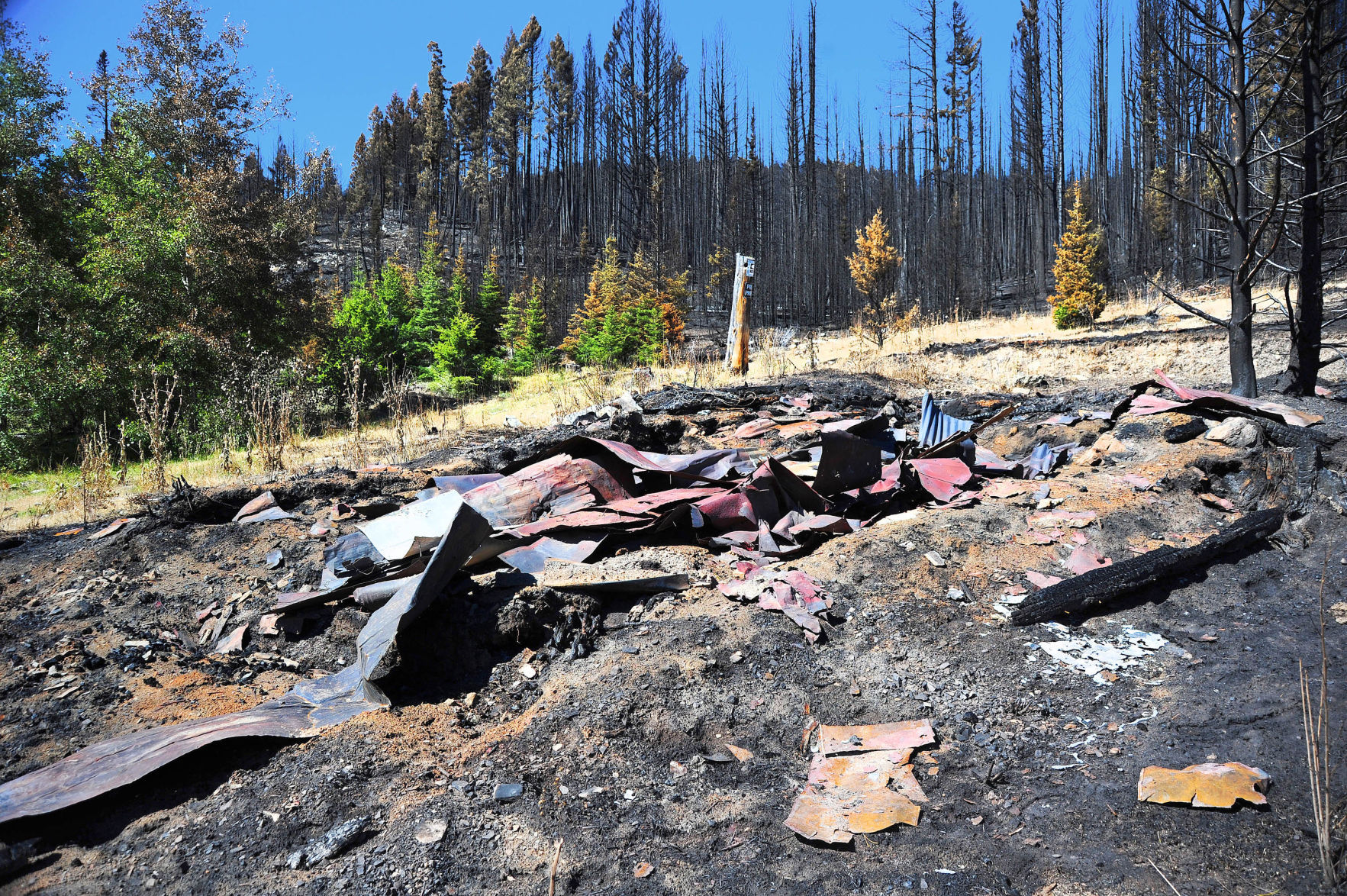 Davis fire -secondary
